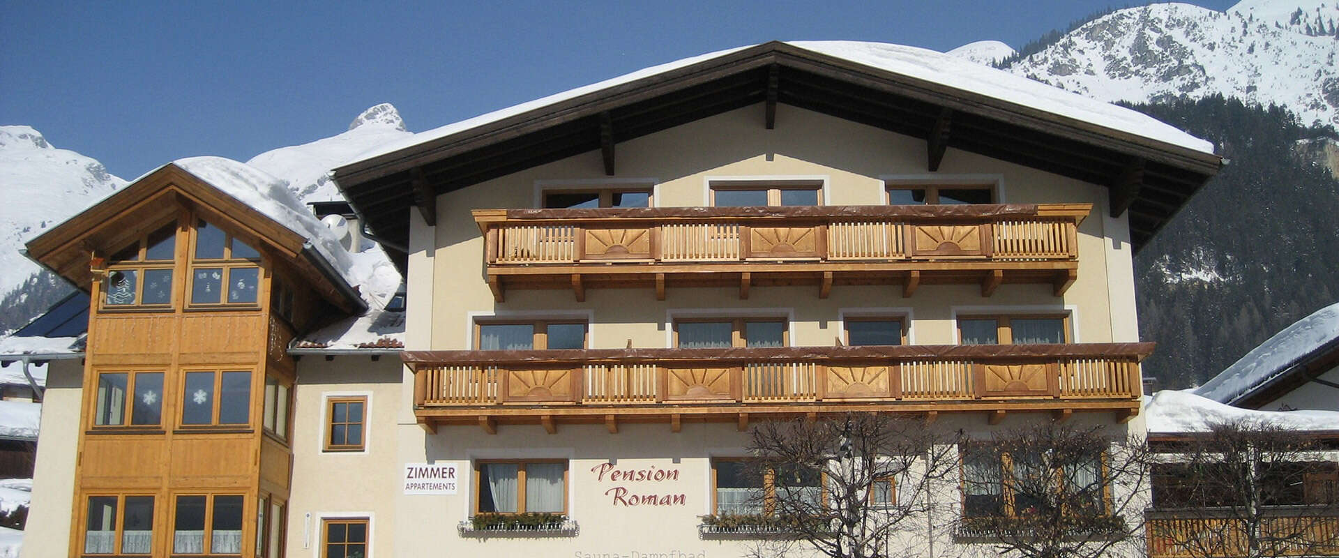 Pension Roman in winter