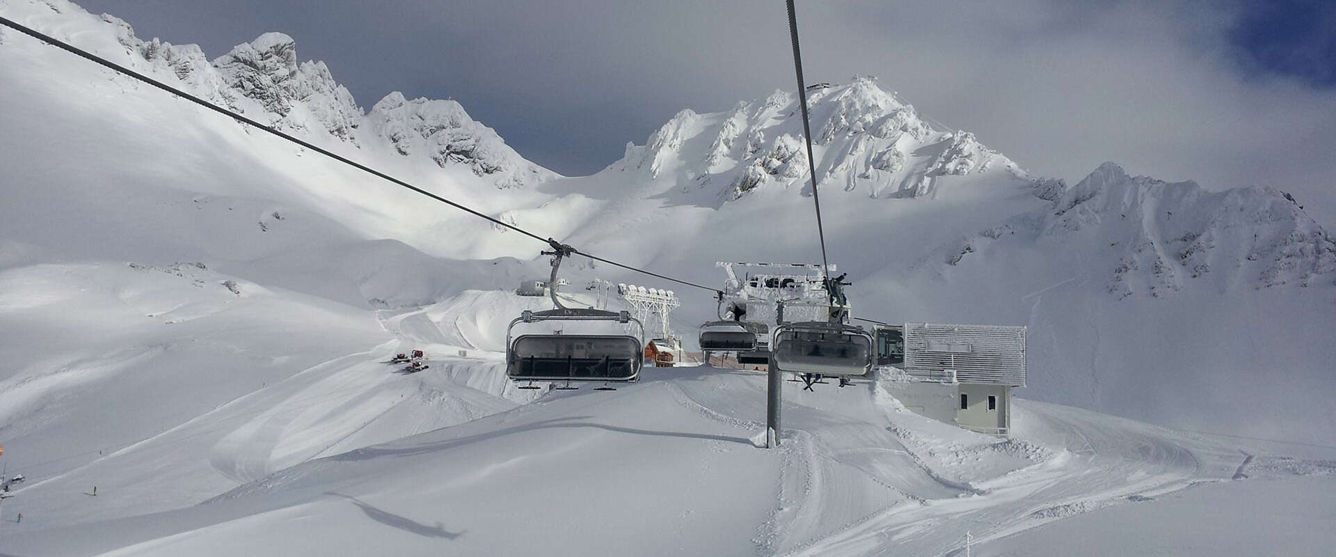 Sessellift am Arlberg
