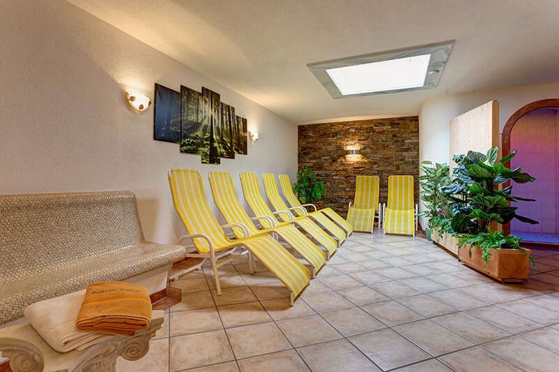 Relaxation area in the Pension Roman